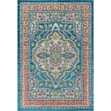 Kristina bohemian Flair Boho Vintage Medallion Area Rug